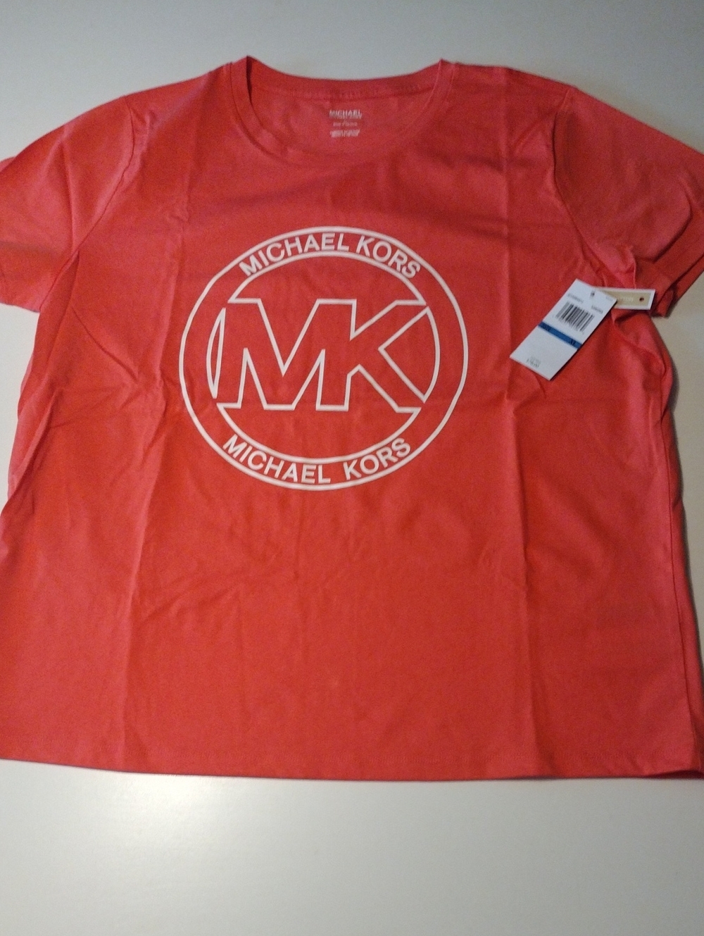Michael Kors Women's Tees, In Colors, Powder Blush  Sangria and Chambray Blue.